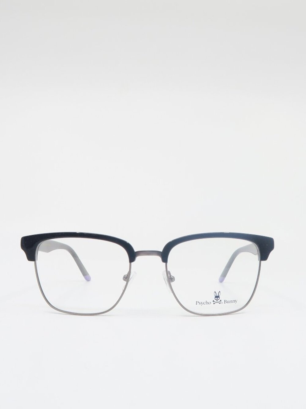 Psycho Bunny PB546-1 Black & Gunmetal Men's New Eyeglasses Frames.